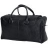 Дорожная сумка черного цвета в коже флотар Vip Collection 102678 modnotak фото - 2