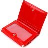 Красный женский кошелек среднего размера из натуральной гладкой кожи CANPELLINI (2421814) - 3