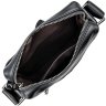 Мужская сумка-планшет через плечо из натуральной кожи черного цвета Tiding Bag (15761) - 5