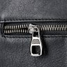 Мужская сумка-планшет через плечо из натуральной кожи черного цвета Tiding Bag (15761) - 6