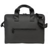 Деловая сумка из прорезиненного текстиля с отделением для ноутбука до 15" черного цвета Tucano Gommo 103578 modnotak фото - 1