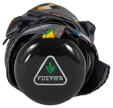 Зонт женский Fulton Soho-2 L859 Prince & Chico (складной, механика, серый с принтом собачек) 93878 modnotak фото №8