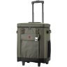 Термосумка на колесах 2E, 50л, темно-оливкова modnotak фото - 1