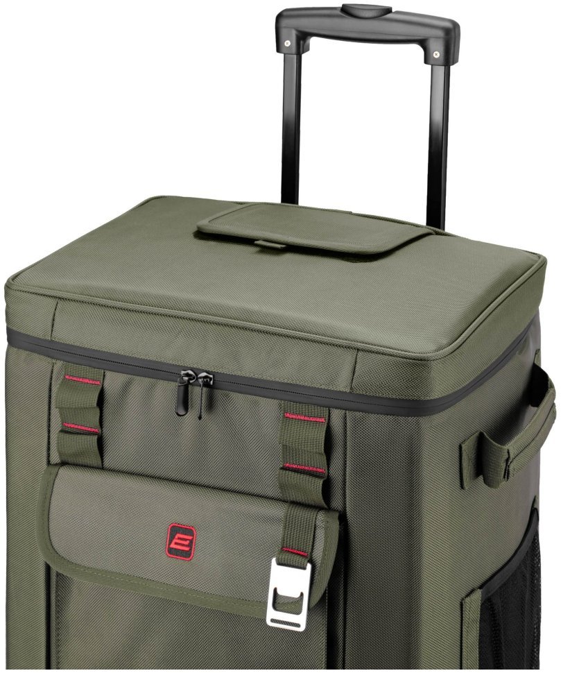 Термосумка на колесах 2E, 50л, темно-оливкова modnotak фото №10