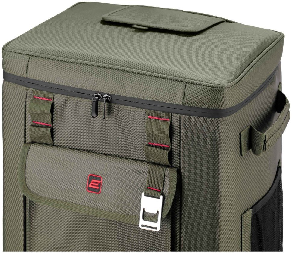 Термосумка на колесах 2E, 50л, темно-оливкова modnotak фото №11