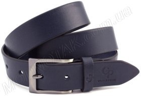 Брючный кожаный ремень для делового стиля Grande Pelle (35412)