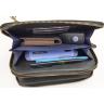 Чоловічий гаманець - клатч на два відділення чорного кольору VATTO (11820) - 5