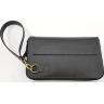 Чоловічий гаманець - клатч на два відділення чорного кольору VATTO (11820) - 10