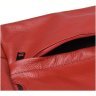 Червоний жіночий шкіряний рюкзак для міста Keizer 66278 - 6