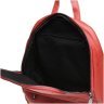 Червоний жіночий шкіряний рюкзак для міста Keizer 66278 - 7