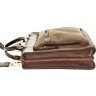 Мужская сумка с ручками коричневого цвета VATTO (12119) - 8