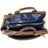Мужская сумка с ручками коричневого цвета VATTO (12119) - 10