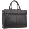 Женская кожаная сумка черного цвета для ноутбука 13-ти дюймов Visconti Ollie 77378 - 6