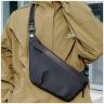 Текстильная мужская сумка-слинг через плечо на одно отделение Confident 77478 - 3