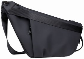 Текстильная мужская сумка-слинг через плечо на одно отделение Confident 77478