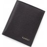 Шкіряний чоловічий гаманець вертикального типу KARYA (0430-45) - 1