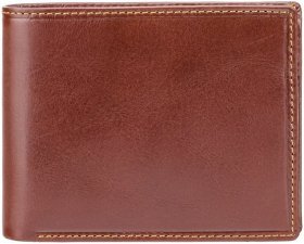 Мужское портмоне из высококачественной натуральной кожи коричневого цвета Visconti Lazio 68878