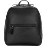 Женский небольшой кожаный рюкзак черного цвета Issa Hara (27030) - 1