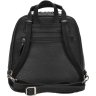 Женский небольшой кожаный рюкзак черного цвета Issa Hara (27030) - 2