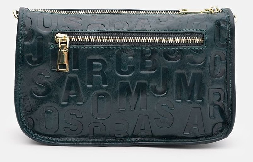 Женская сумка из натуральной кожи через плече Keizer 89278 Зеленого цвета фото №3 Женская сумка из натуральной кожи через плече Keizer 89278 Зеленого цвета modnotak фото №3