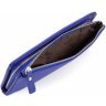 Жіночий великий синій гаманець-клатч з натуральної шкіри на два відділи ST Leather (15407) - 5
