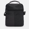 Практичная мужская сумка-барсетка из натуральной кожи черного цвета с ручкой Keizer 71679 - 3