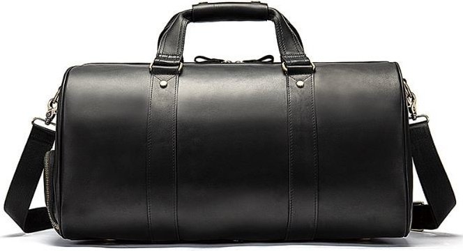 Солидная мужская дорожная сумка из натуральной гладкой кожи VINTAGE STYLE (14894) modnotak фото №1