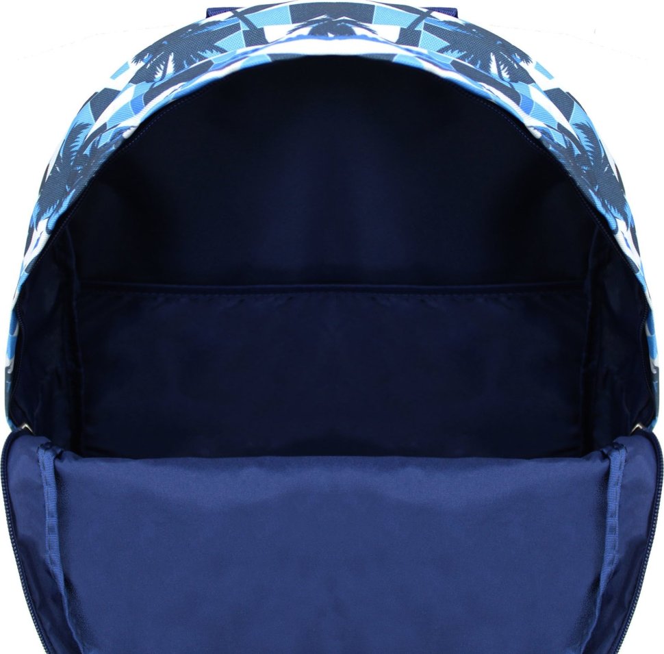 Яркий текстильный рюкзак для города с принтом Bagland (52979)
