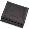 Жіночий гаманець з натуральної чорної шкіри з фіксацією на кнопці Tony Bellucci (10615) - 3