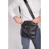 Черная мужская вертикальная сумка-планшет из гладкой кожи Tiding Bag (15762) - 2
