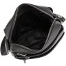 Черная мужская вертикальная сумка-планшет из гладкой кожи Tiding Bag (15762) - 5