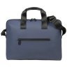 Сумка для ноутбука из прорезиненного текстиля на 1 отделение с кармашком для ноутбука до 15" Tucano Gommo синего цвета 103579 modnotak фото - 1