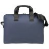 Сумка для ноутбука из прорезиненного текстиля на 1 отделение с кармашком для ноутбука до 15" Tucano Gommo синего цвета 103579 modnotak фото - 3