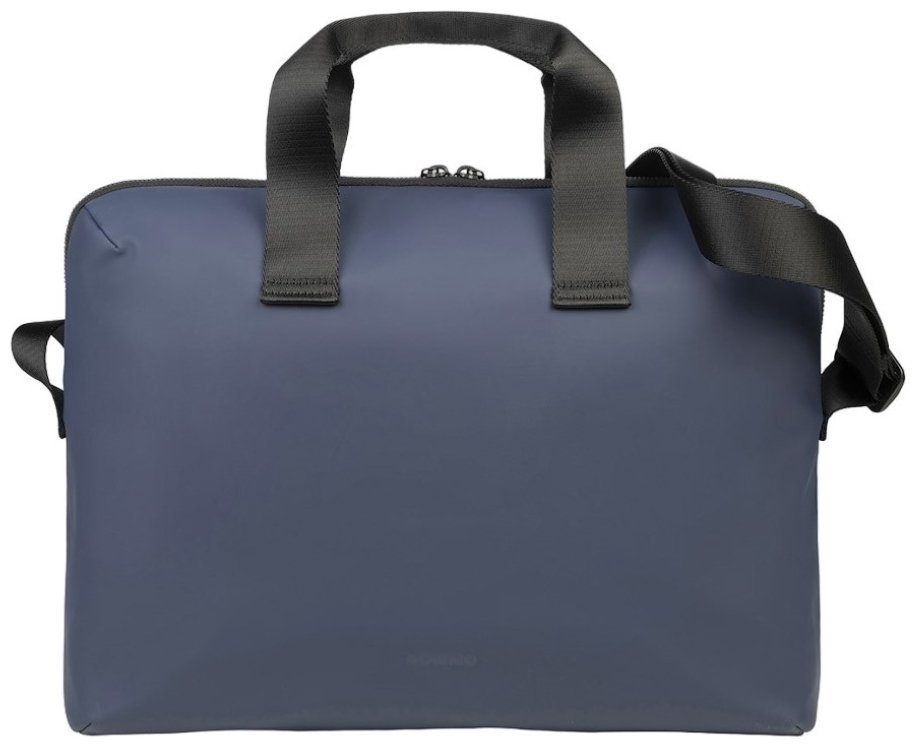 Сумка для ноутбука из прорезиненного текстиля на 1 отделение с кармашком для ноутбука до 15" Tucano Gommo синего цвета 103579 modnotak фото №3