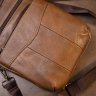 Чоловіча сумка-барсетка з натуральної шкіри коричневого кольору Vintage (20392) - 8