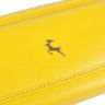 Місткий жіночий гаманець із фактурної шкіри з RFID-захистом Ashwood J54 94179 жовтого кольору фото №10 Місткий жіночий гаманець із фактурної шкіри з RFID-захистом Ashwood J54 94179 жовтого кольору modnotak фото - 10