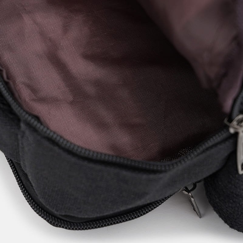 Чоловіча текстильна сумка барсетка через плече з ручкою для носіння Monsen 104479 чорного кольору фото №5 Чоловіча текстильна сумка барсетка через плече з ручкою для носіння Monsen 104479 чорного кольору modnotak фото №5