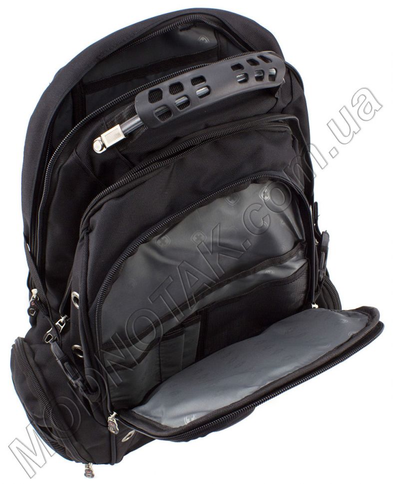 Вместительный рюкзак с ортопедической спинкой SWISSGEAR (7611)