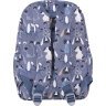 Детский текстильный рюкзак серого цвета с принтом Bagland (55379) - 3