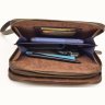 Функціональний чоловічий гаманець - клатч коричневого кольору VATTO (11821) - 3
