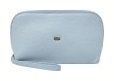 Женская косметичка из натуральной кожи флотар голубого цвета Desisan 106679 modnotak фото №5