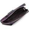 Жіночий фіолетовий гаманець-клатч із натуральної шкіри на зап'ястя ST Leather 1767379 - 6