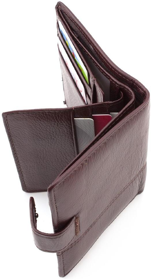 Шкіряний чоловічий гаманець вертикального типу Tailian (16360)