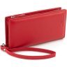 Великий червоний жіночий гаманець із натуральної шкіри на зап'ястя ST Leather 1767479 - 1