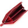 Большой красный женский кошелек из натуральной кожи на запястье ST Leather 1767479 - 9