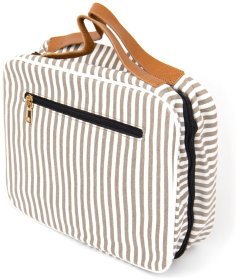 Текстильна сумка органайзер для жінок білого кольору Vintage 2420650