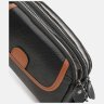 Компактная женская сумка кросс боди из фактурной кожи через плечо Borsa Leather 108879 modnotak фото - 5