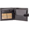 Классическое мужское портмоне из высококачественной натуральной кожи с блоком для карт и документов Visconti Rome 68879 - 11