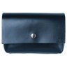 Шкіряна жіноча сумка-бананка темно-синього кольору з клапаном BlankNote Playday 79079 - 1