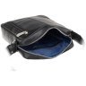 Небольшая мужская сумка-планшет из гладкой кожи черного цвета Visconti Colt 69279 - 16
